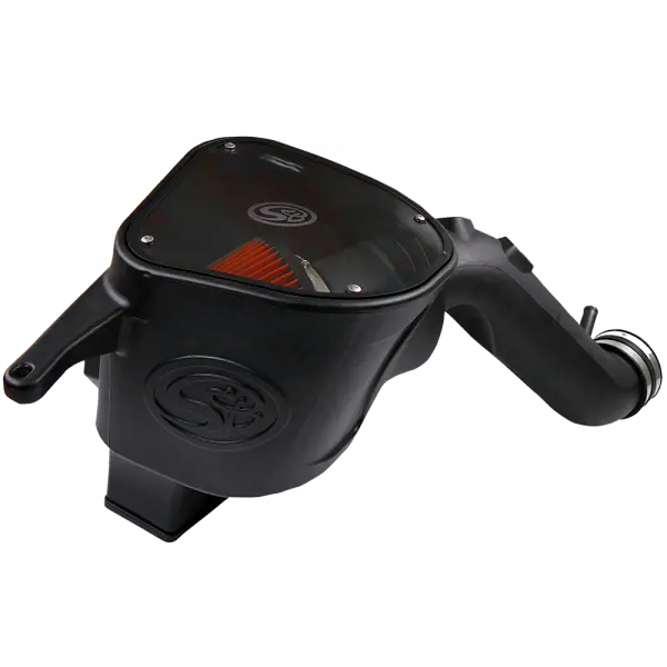 S&B 75-5092-Bkjf Cold Air Intake For 2010–2012 Ram 2500/3500 6.7L Cummins – Red, Washable Cotton Filter 1