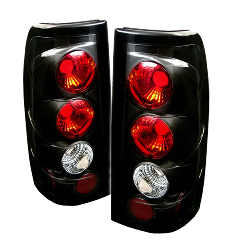 Spyder Auto 5002013 Black Euro-Style Tail Light Pair – G2 Edition, Stock Bulb Compatible 1