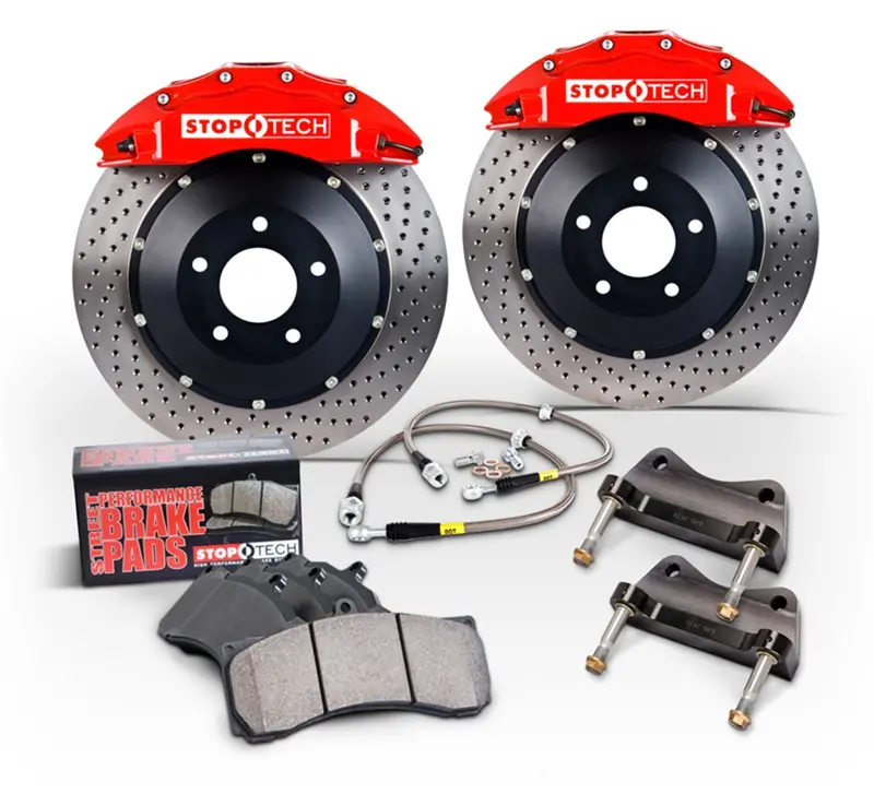 Stoptech 83.521.0047.51 Stoptech Big Brake Kit 2 Piece Rotor; Rear 1
