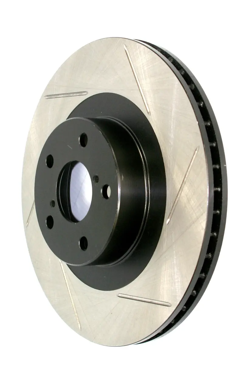 Stoptech Cryo-Treated Sport Slotted Brake Rotor – Front Left, Enhanced Thermal Stability 1