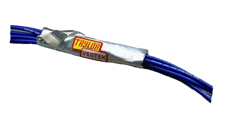 Taylor Cable 2546 Spark Plug Wire Protective Wrap – Heat-Resistant Burst Panel Sleeve 1