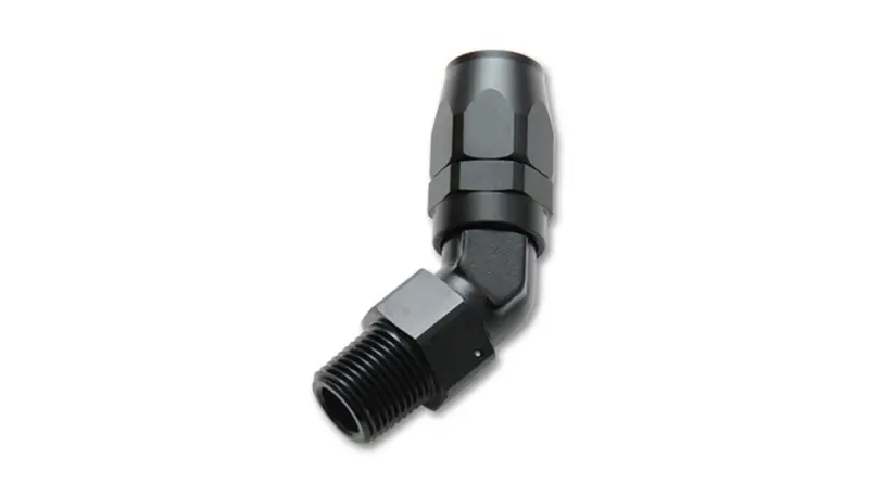 Vibrant Performance 26410 Male 45° Hose Fitting — Stainless Steel, Precision-Machined 1