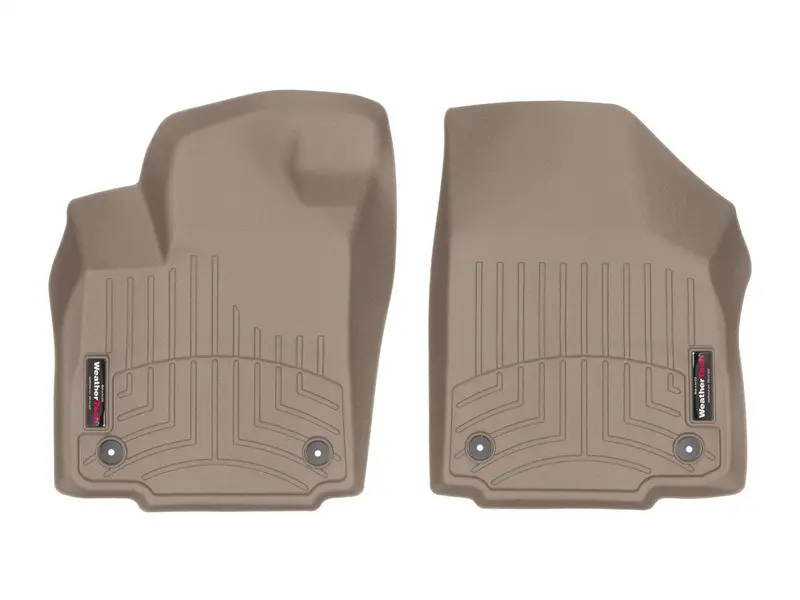 Weathertech 458821 Digitalfit Tan Front Row Floor Liners 1