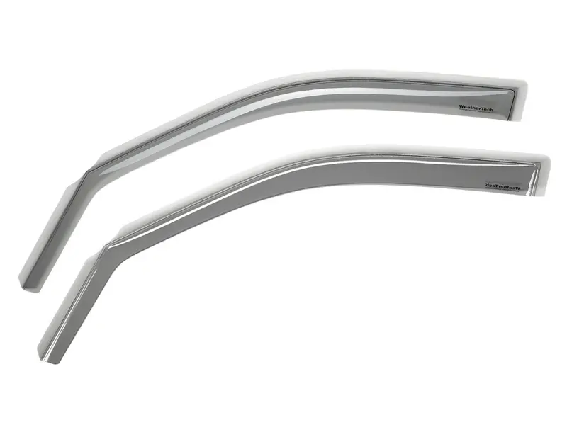 Weathertech 70124 Light Smoke Side Window Deflectors – Front Set 1