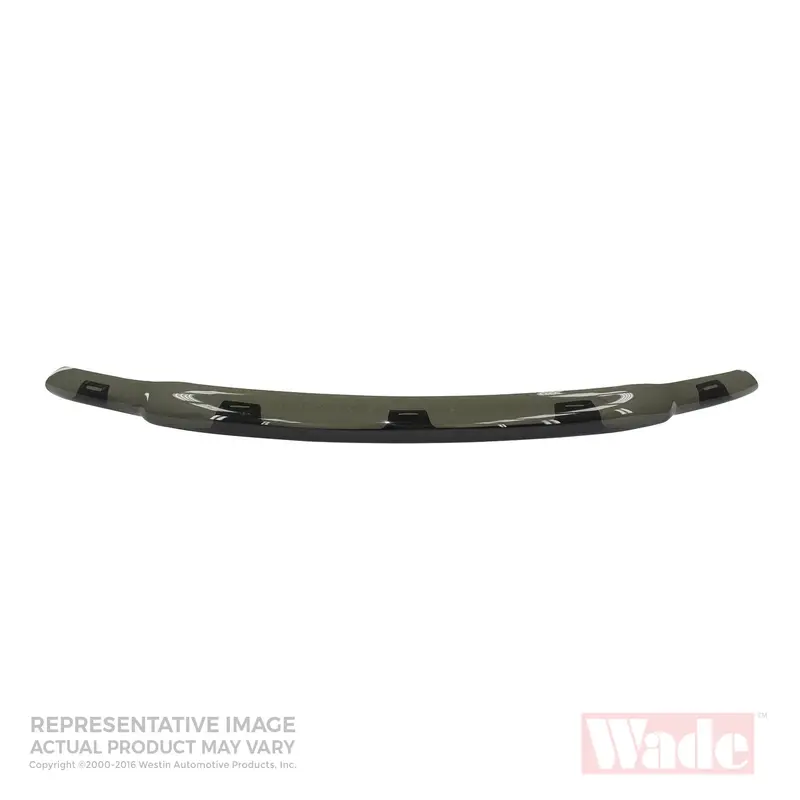 Westin 72-94118 Platinum Smoke Finish Bug Shield – Aerodynamic Hood Protection 1