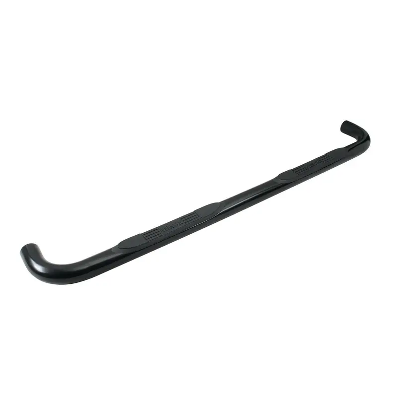 Westin E-Series 23-2555 3-Round Nerf Step Bars – Stainless Steel Construction With Black Finish 1