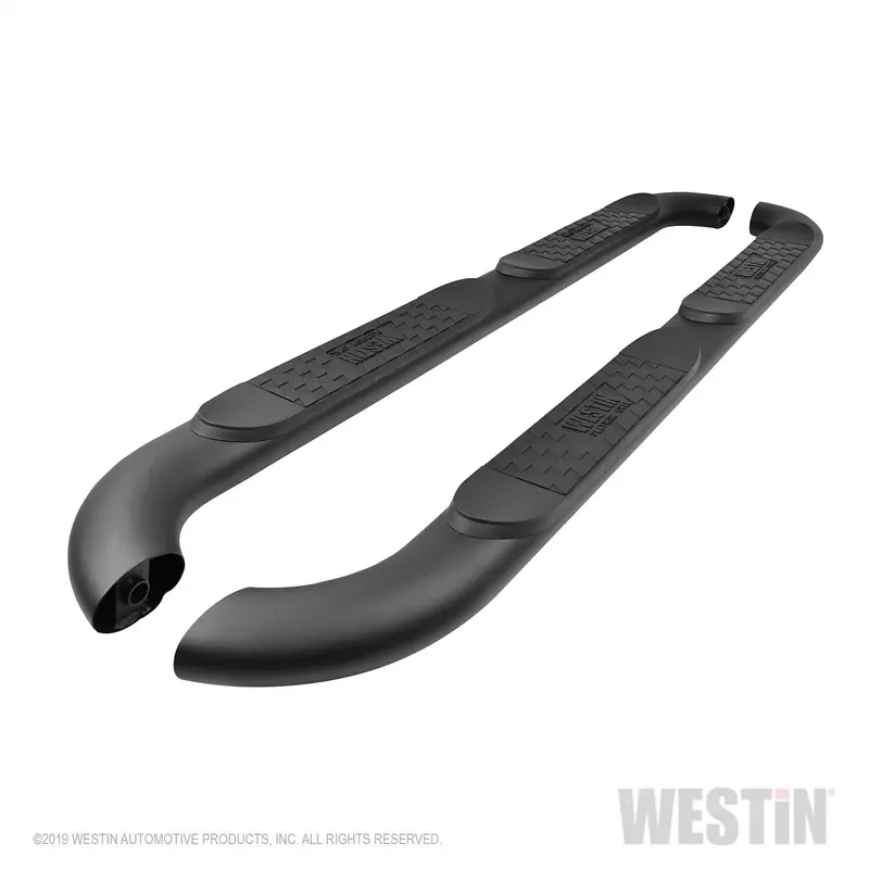 Westin Platinum Series 4-Oval Black Nerf Step Bars – Model 21-4065 1
